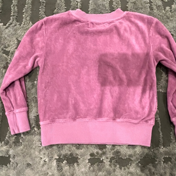 Purple terry Emile et Ida sweatshirt - Picture 3 of 4